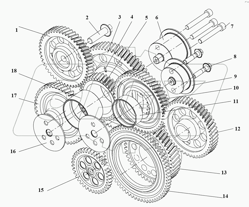  Трансмиссионная система