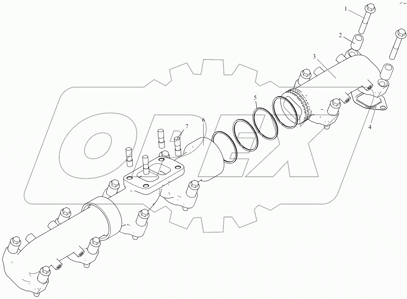  Выхлопная труба