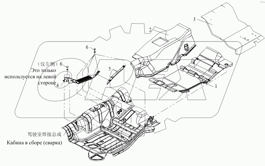  Составляющие элементы ковриков