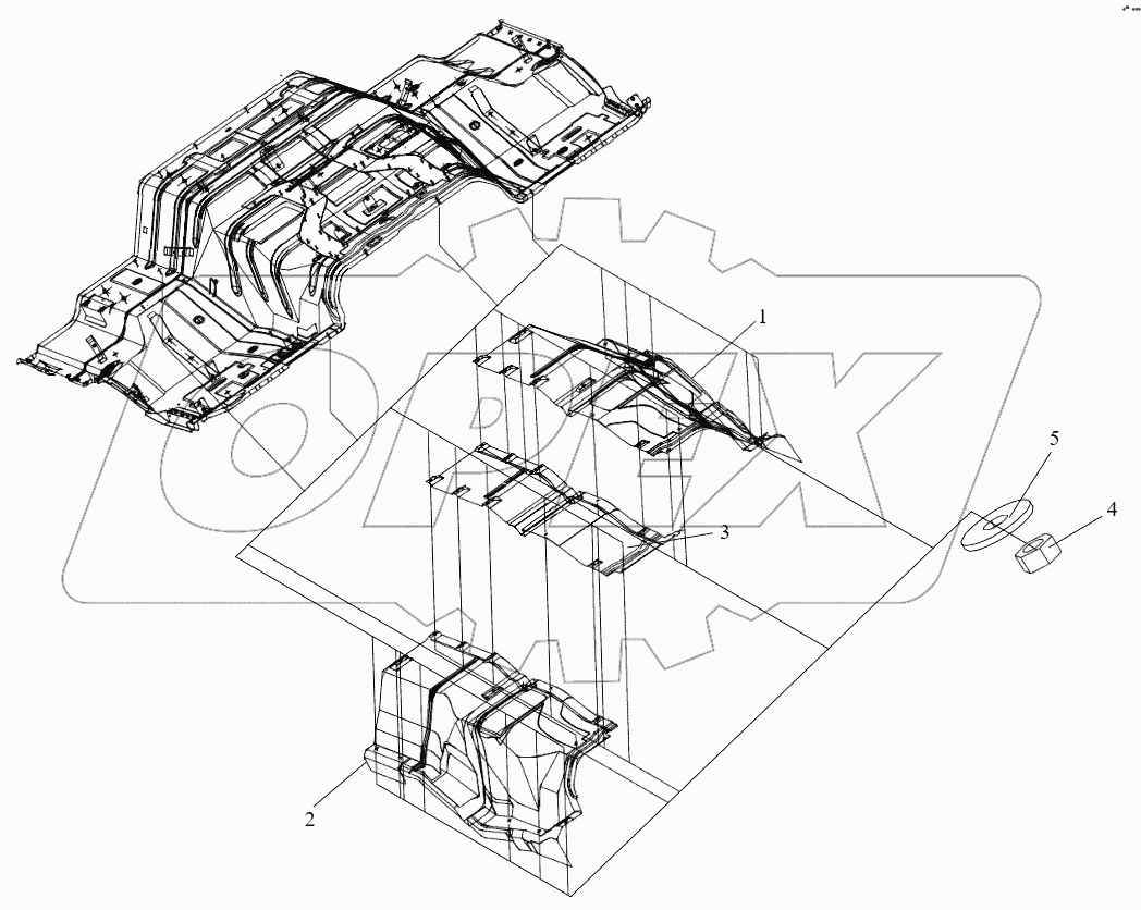  Теплоизоляционные подкладки пола