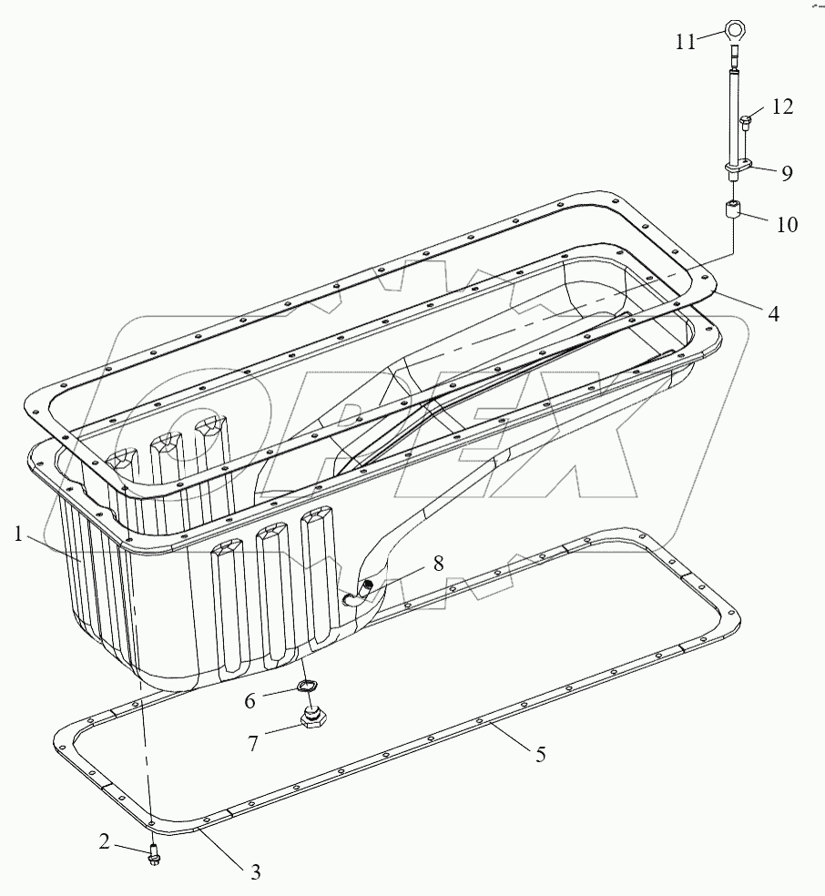  Масляный картер