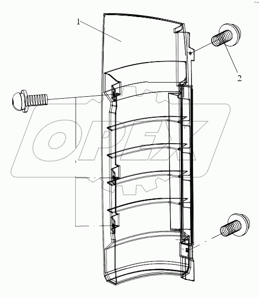  Боковые обтекатели
