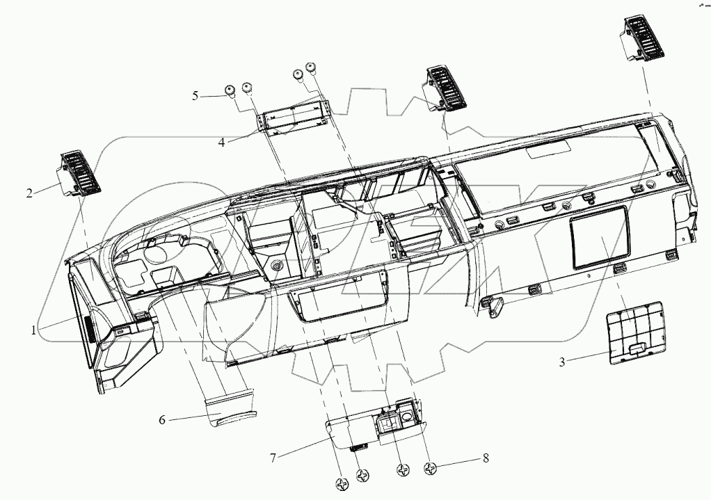  Приборная панель (II)