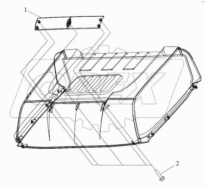  Верхний интерцептор