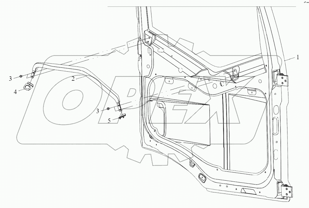  Поручни дверей