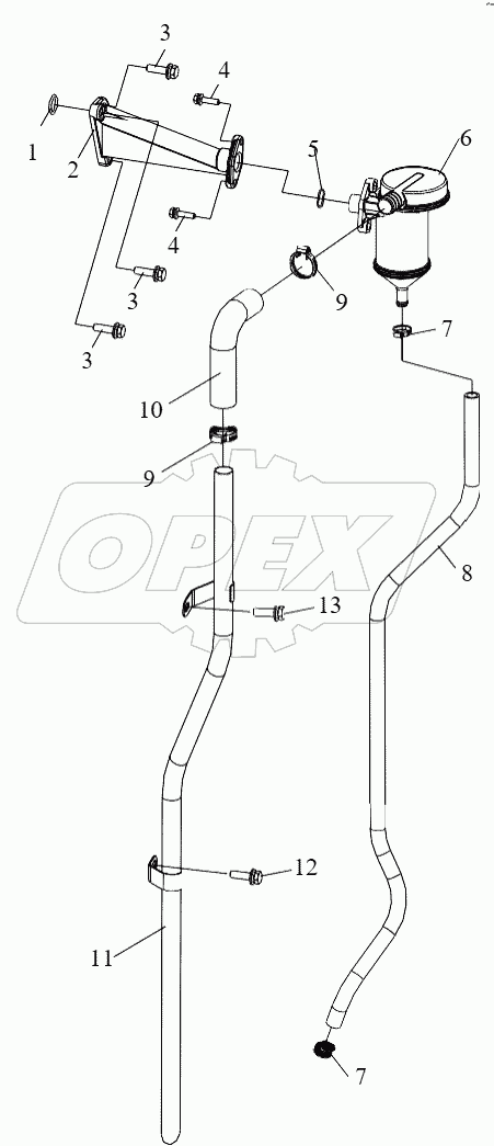  Вентиляция картера