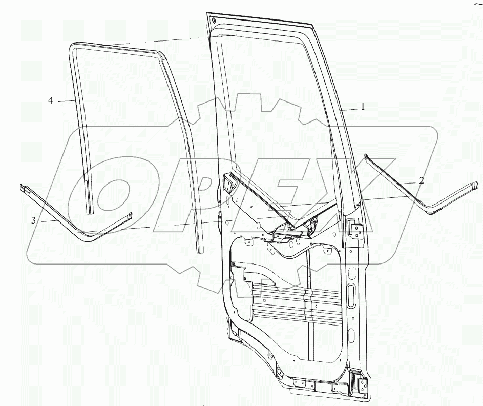 Уплотнители дверей
