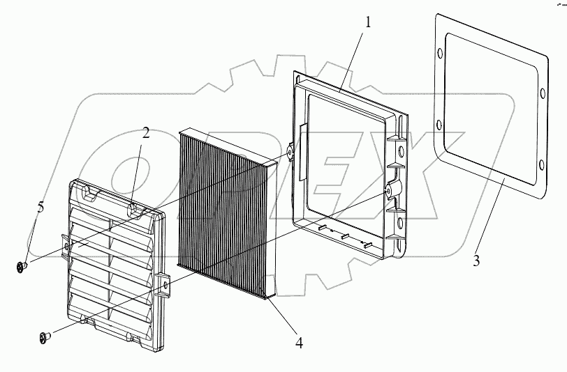  Фильтр очистки наружного воздуха