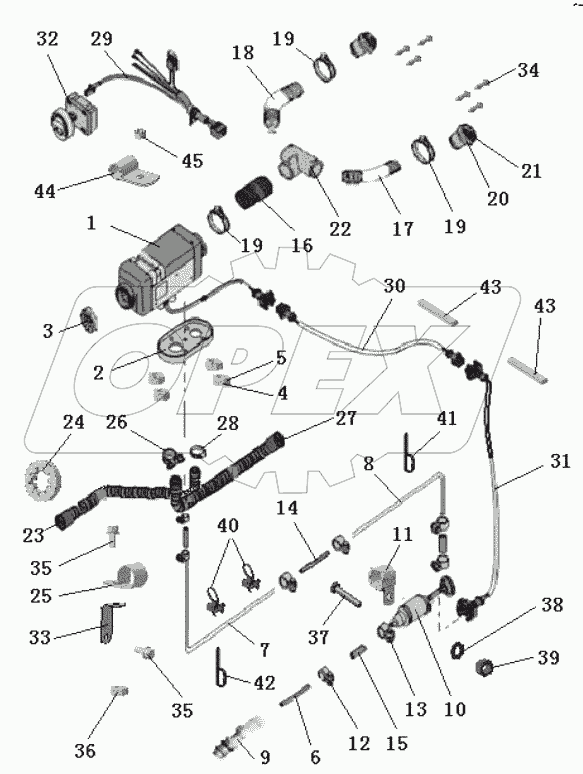  Независимый топливный обогреватель