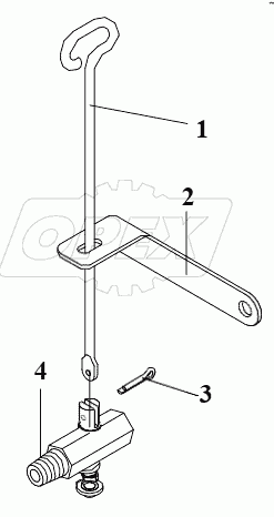  Водосливной кран