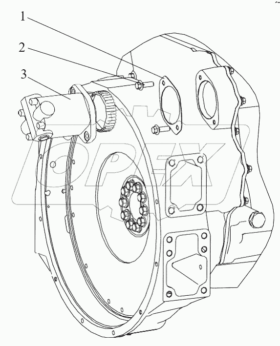  Масляный насос гидроусилителя рулевого управления