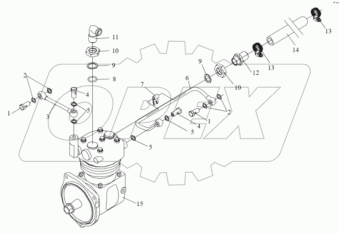  Воздушный компрессор (II)