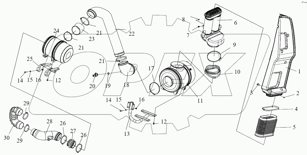  Воздушный фильтр
