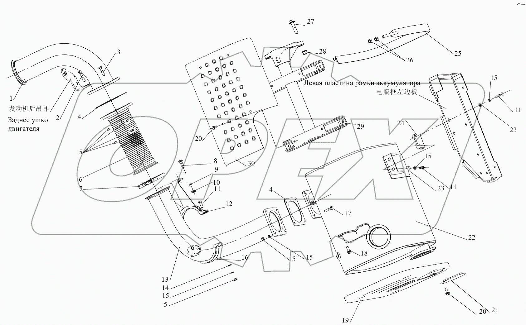  Выхлопная система