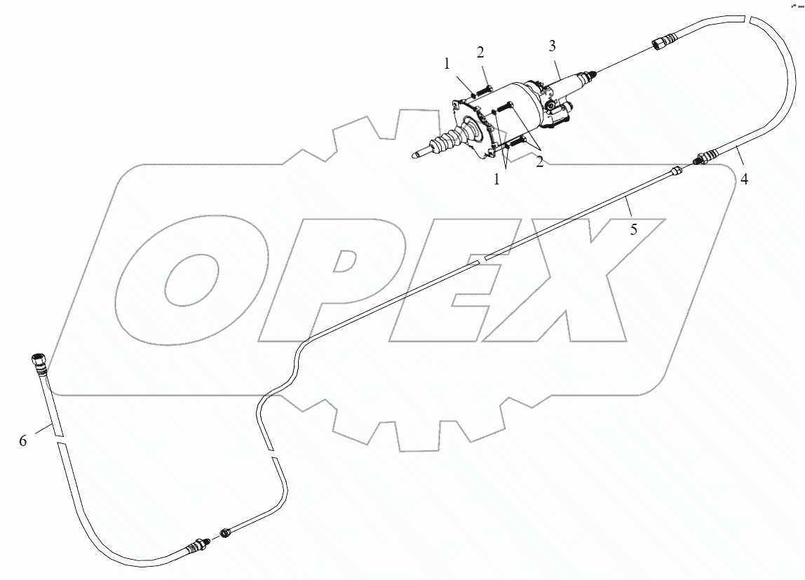  Механизм управления сцеплением