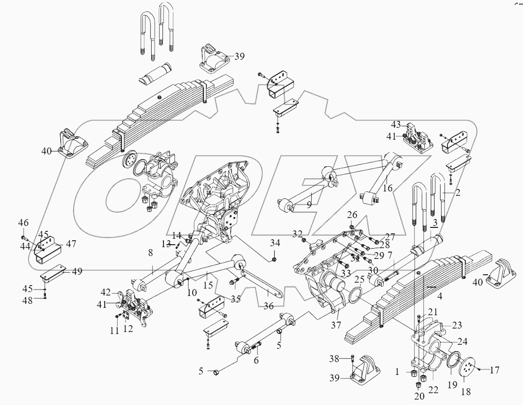  Задняя подвеска