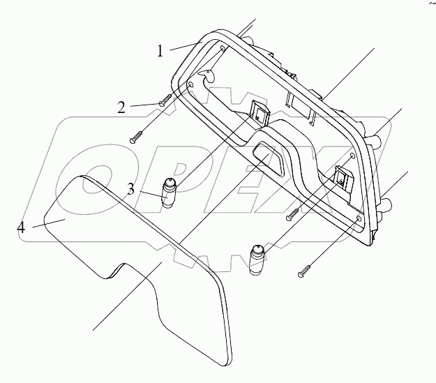  Сигнальный индикатор незакрытых дверей