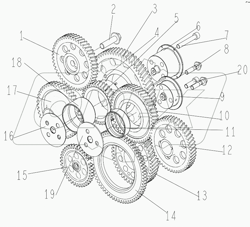  Трансмиссионная система