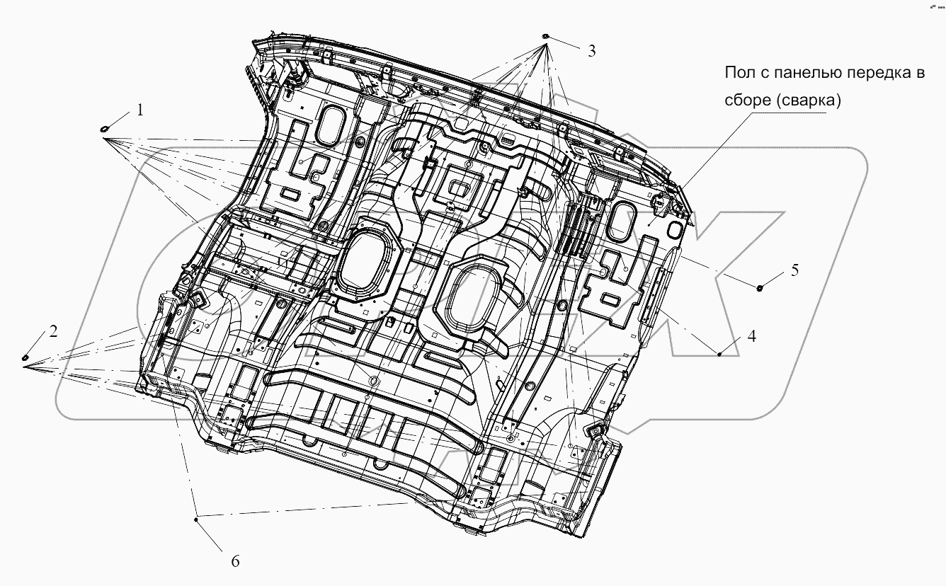  Заглушка пола
