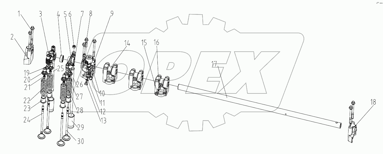  Система газораспределения (I)