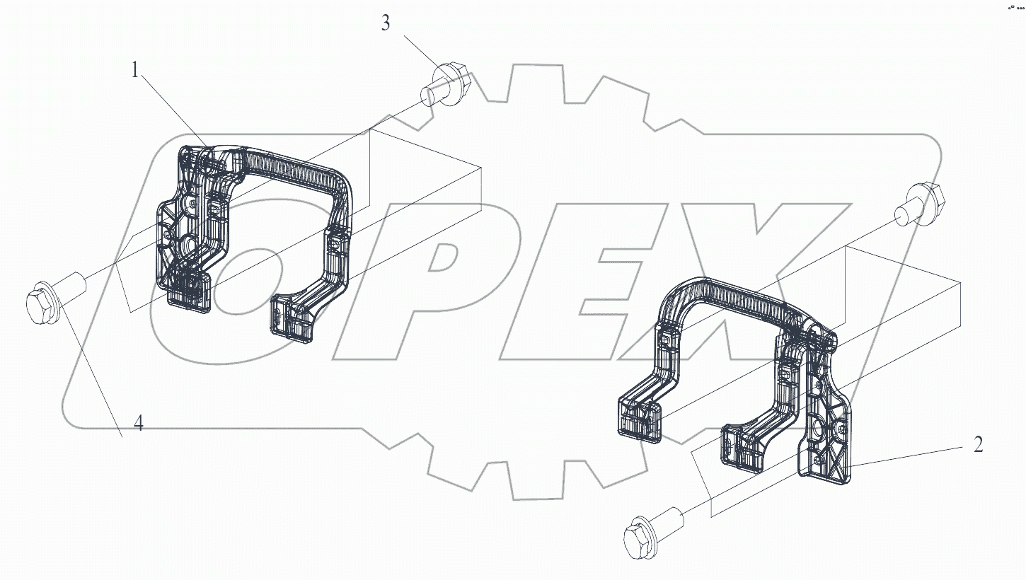  Узел поручня