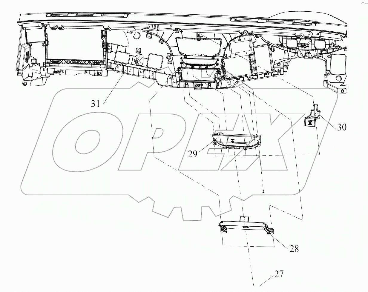  Приборная панель (I)