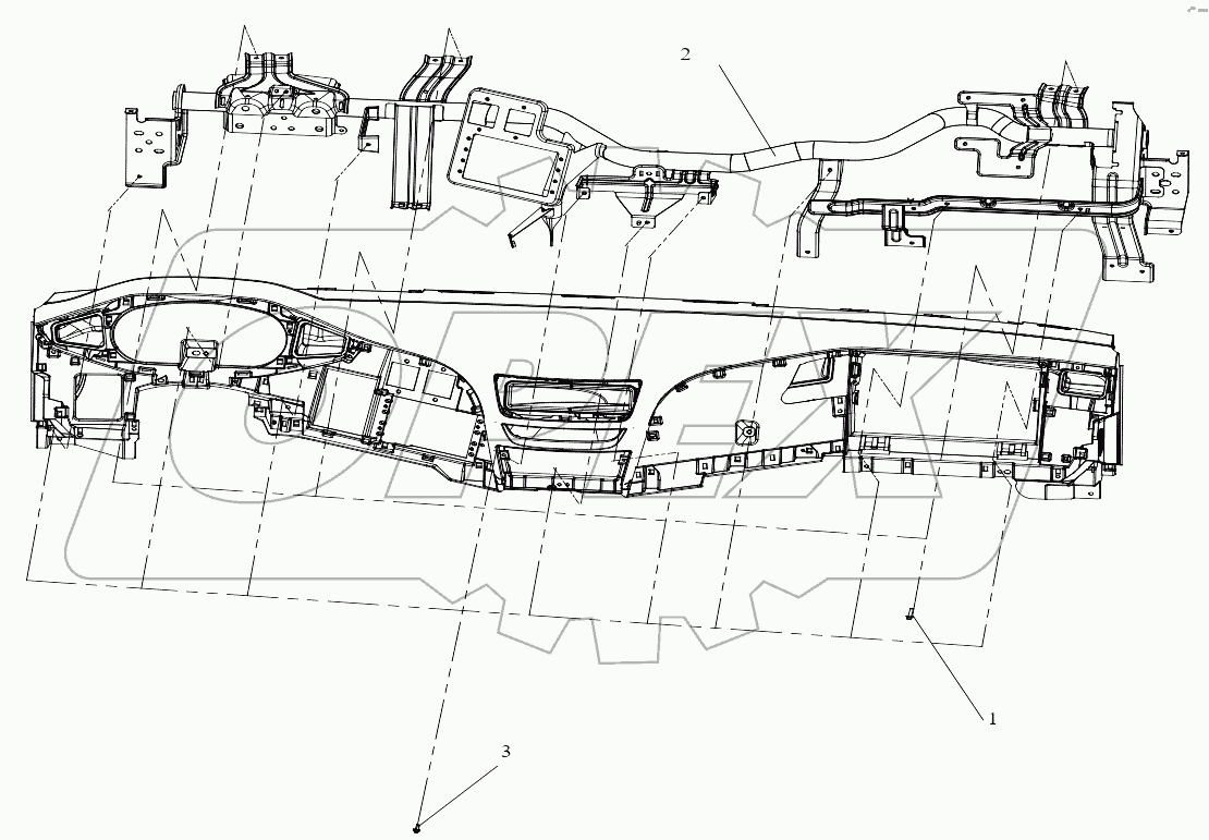  Приборная панель (II)