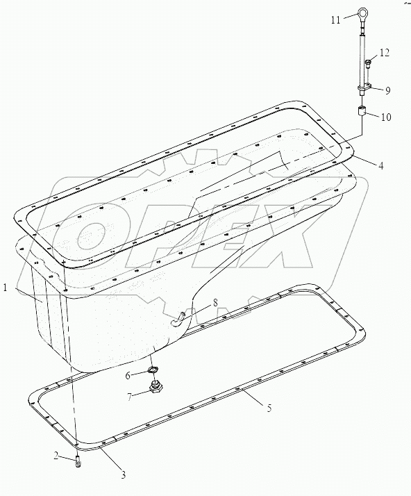  Масляный картер
