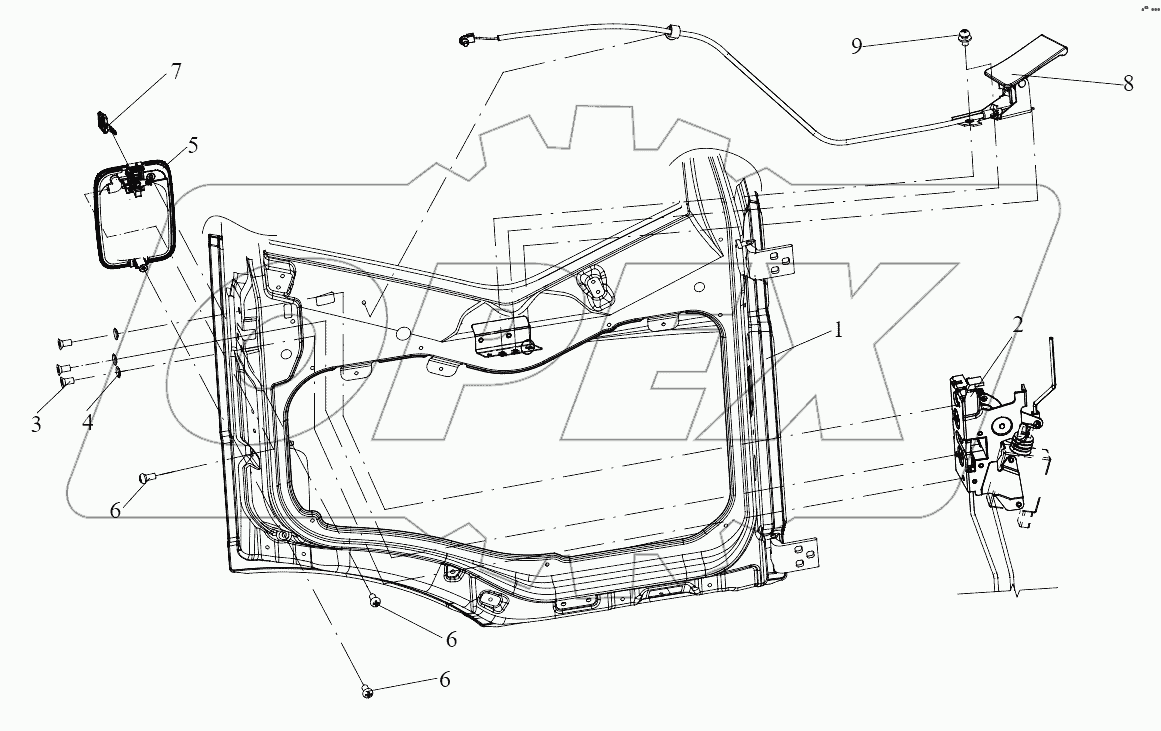  Дверной замок