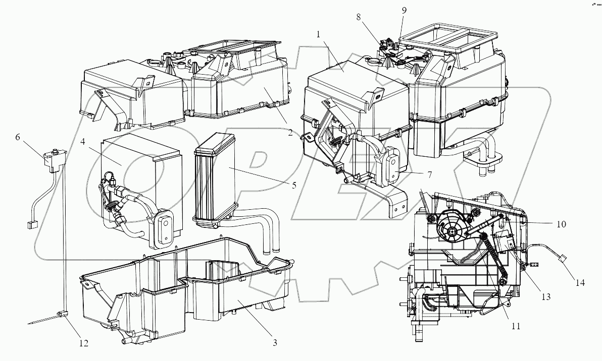  Два блока в сборе