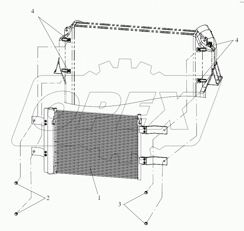  Конденсатор в сборе