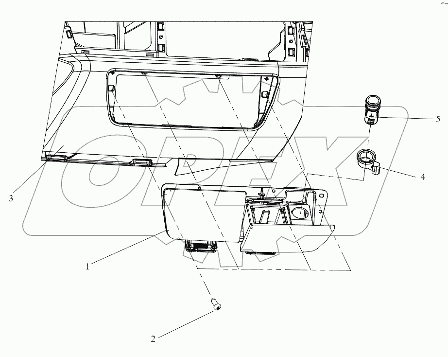  Компоненты пепельницы