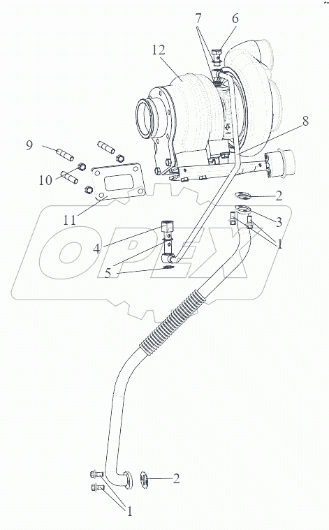  Система турбонаддува