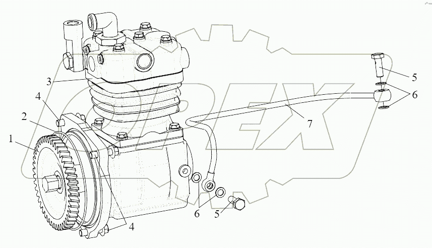  Воздушный компрессор (I)