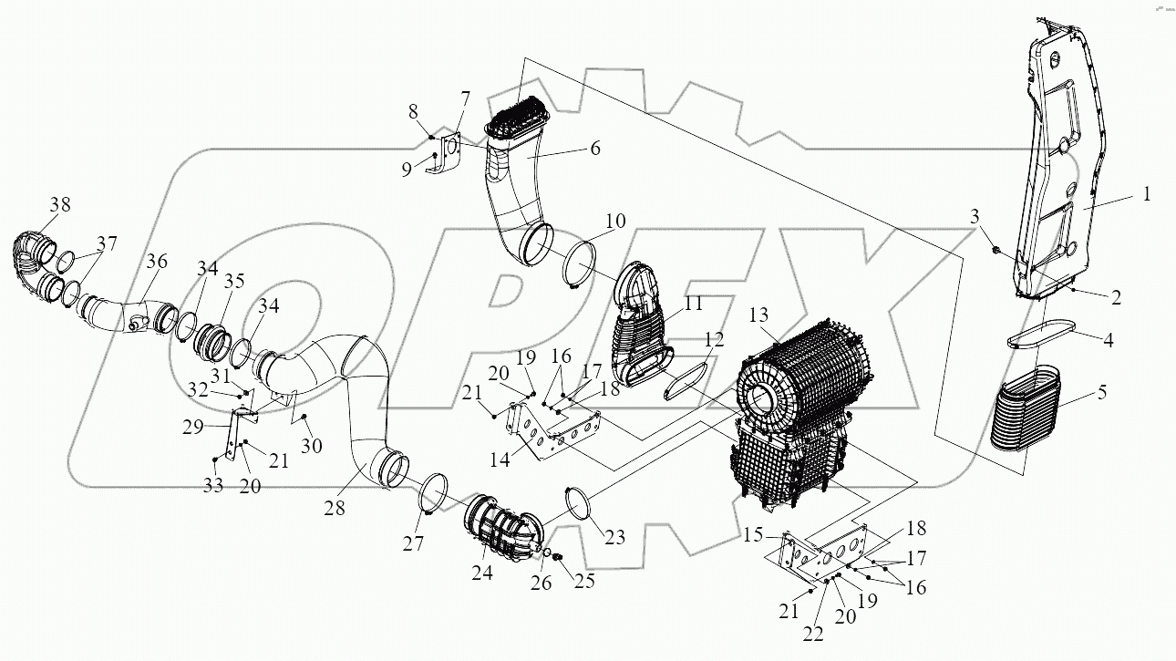  Воздушный фильтр