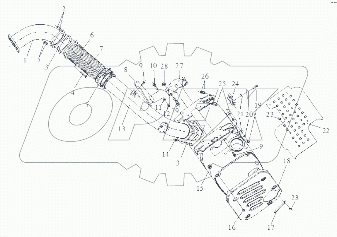  Выпускная система
