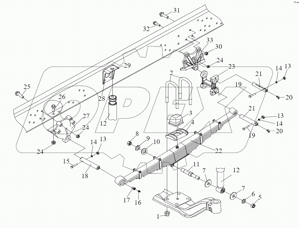  Передняя подвеска