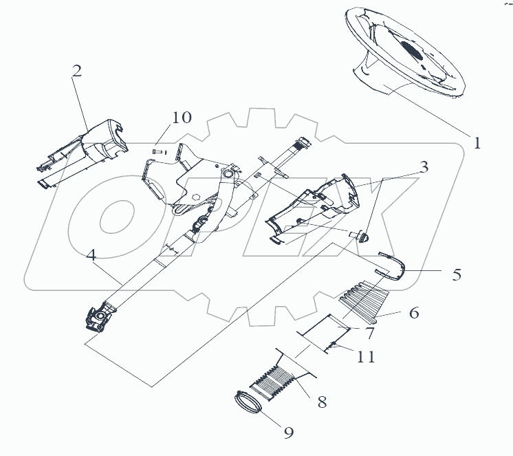  Рулевое управление и привод