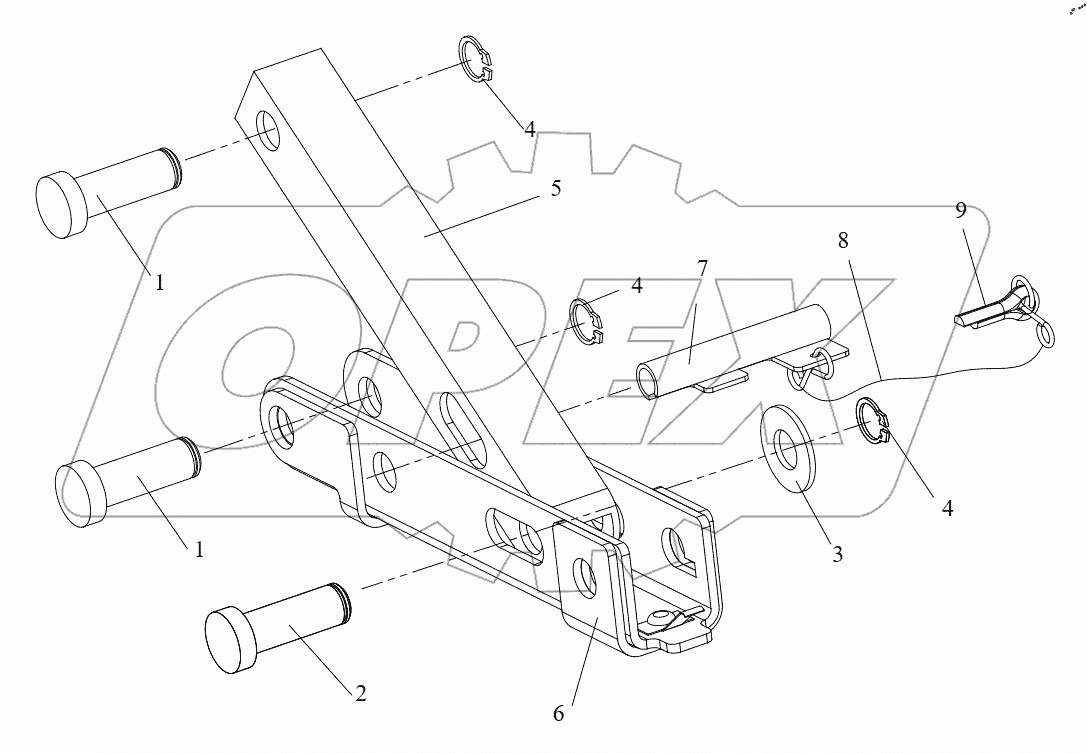  Гидравлическая опора кабины (II)