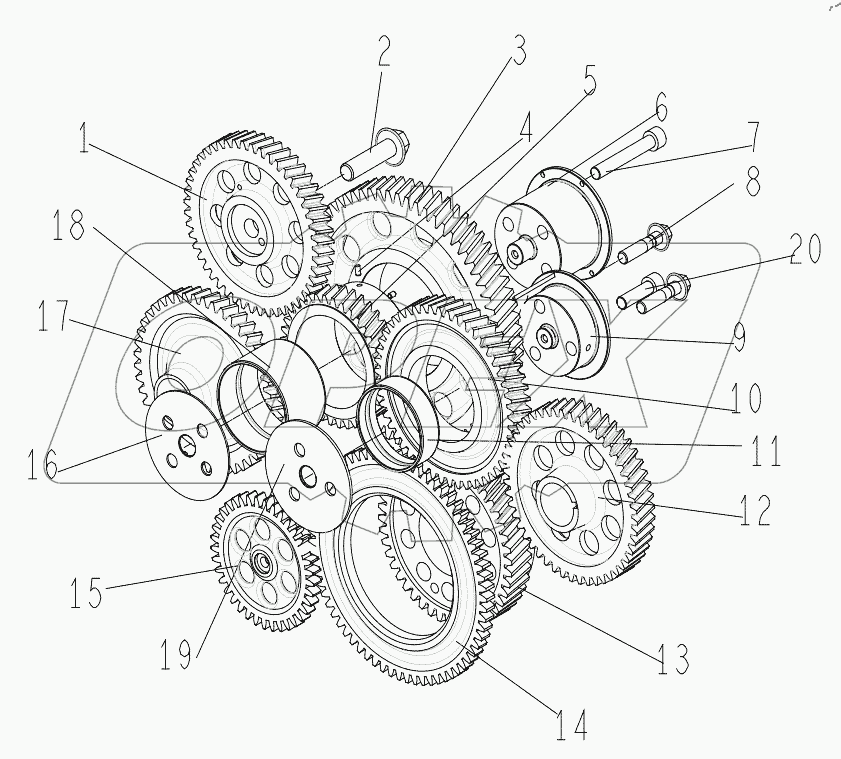  Трансмиссионная система