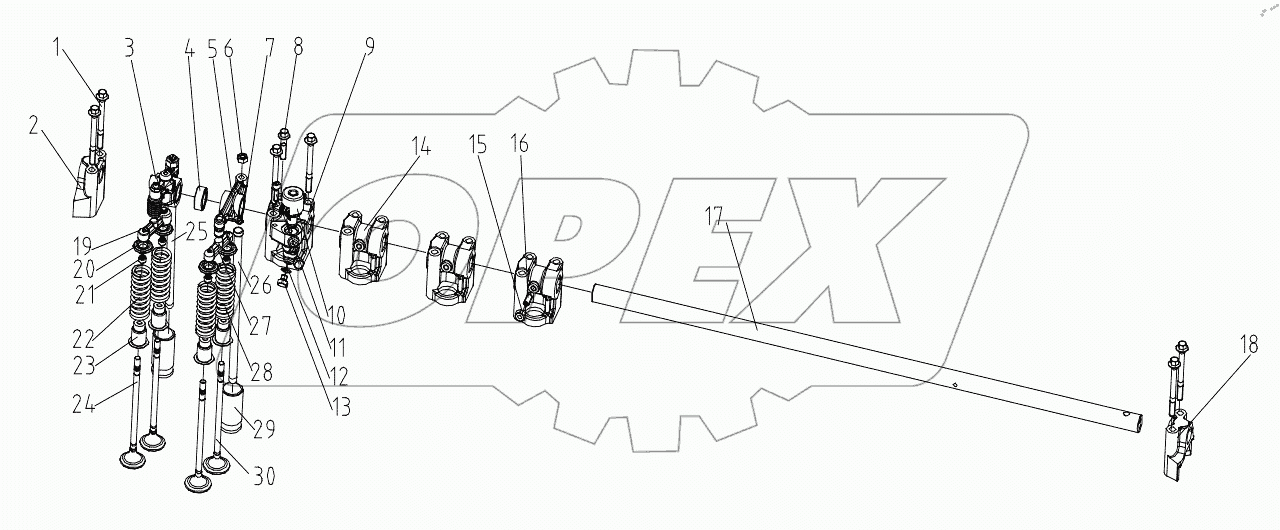  Система газораспределения