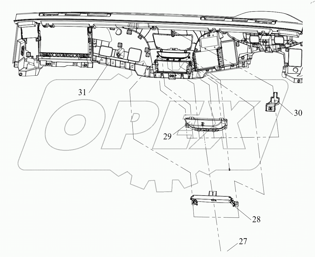  Приборная панель (I)