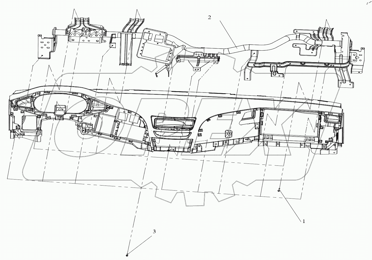  Приборная панель (II)