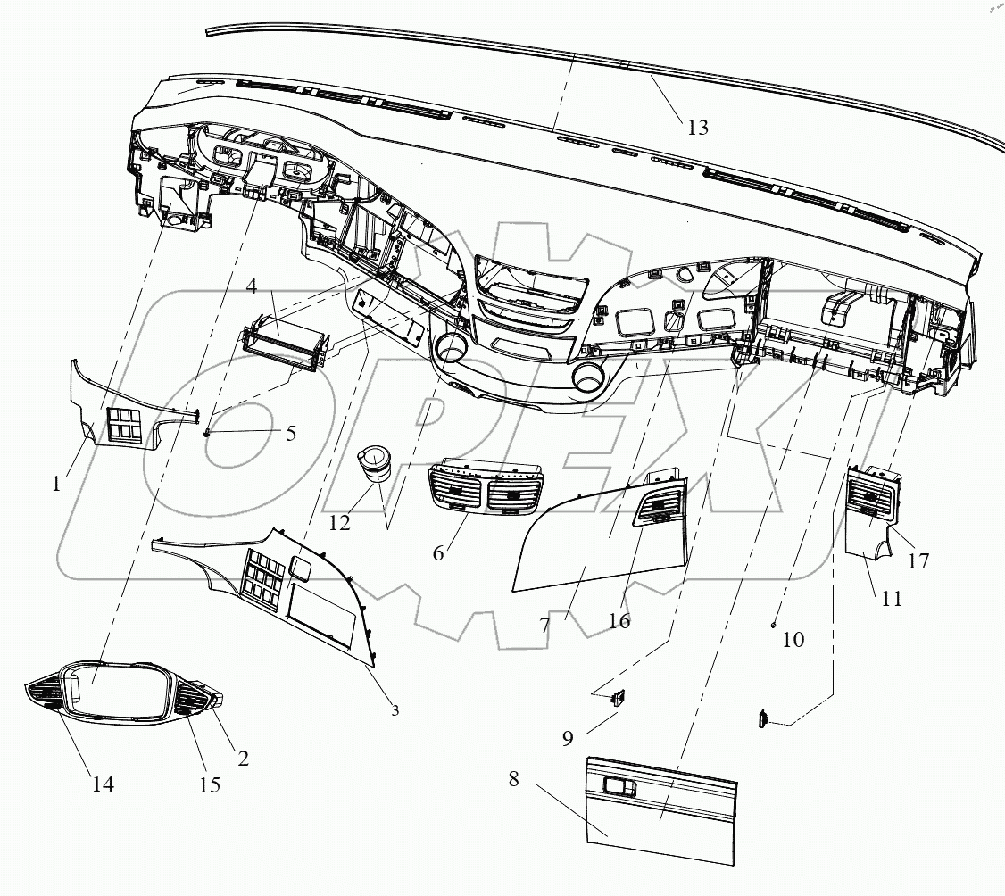  Приборная панель (IV)