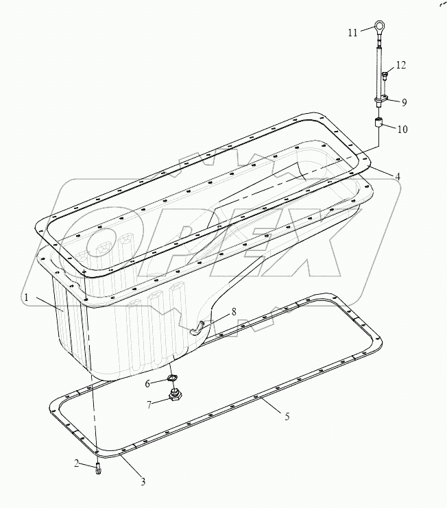  Масляный картер