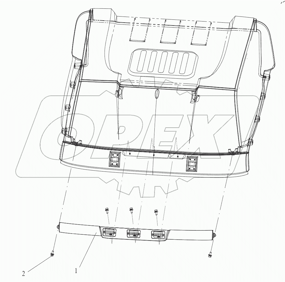  Держатель лампочки отображения скорости
