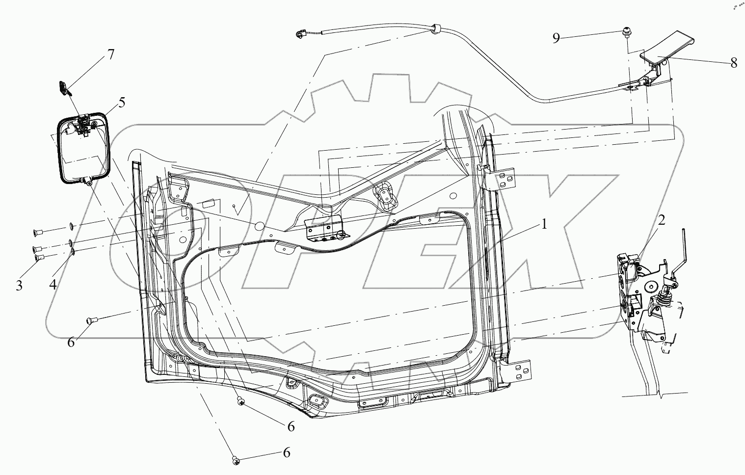  Дверной замок