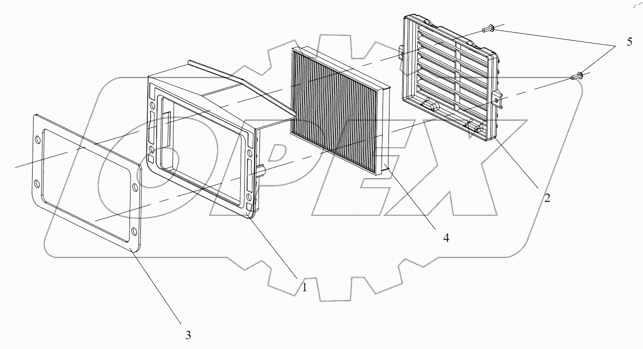  Фильтр очистки наружного воздуха