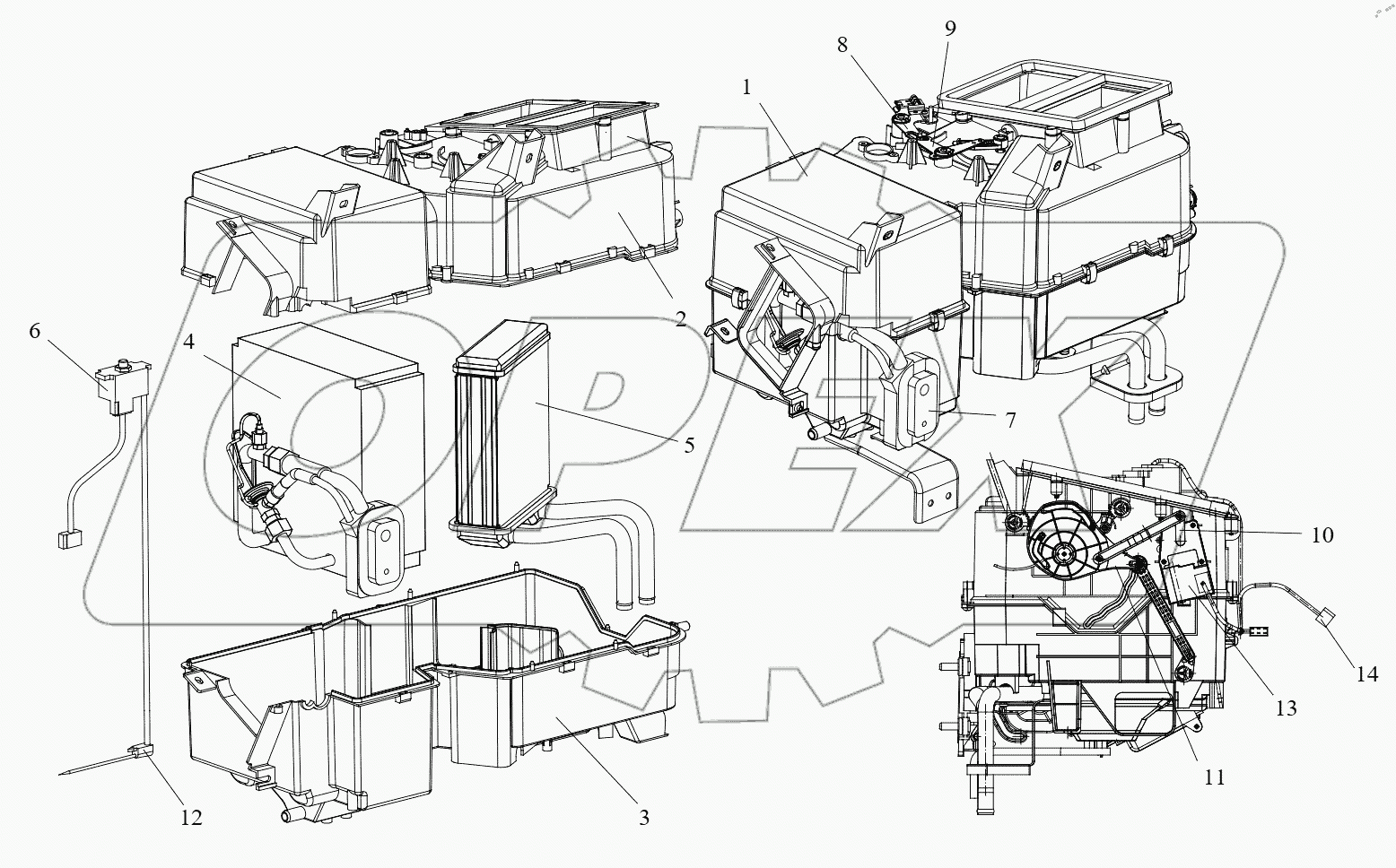  Два блока в сборе