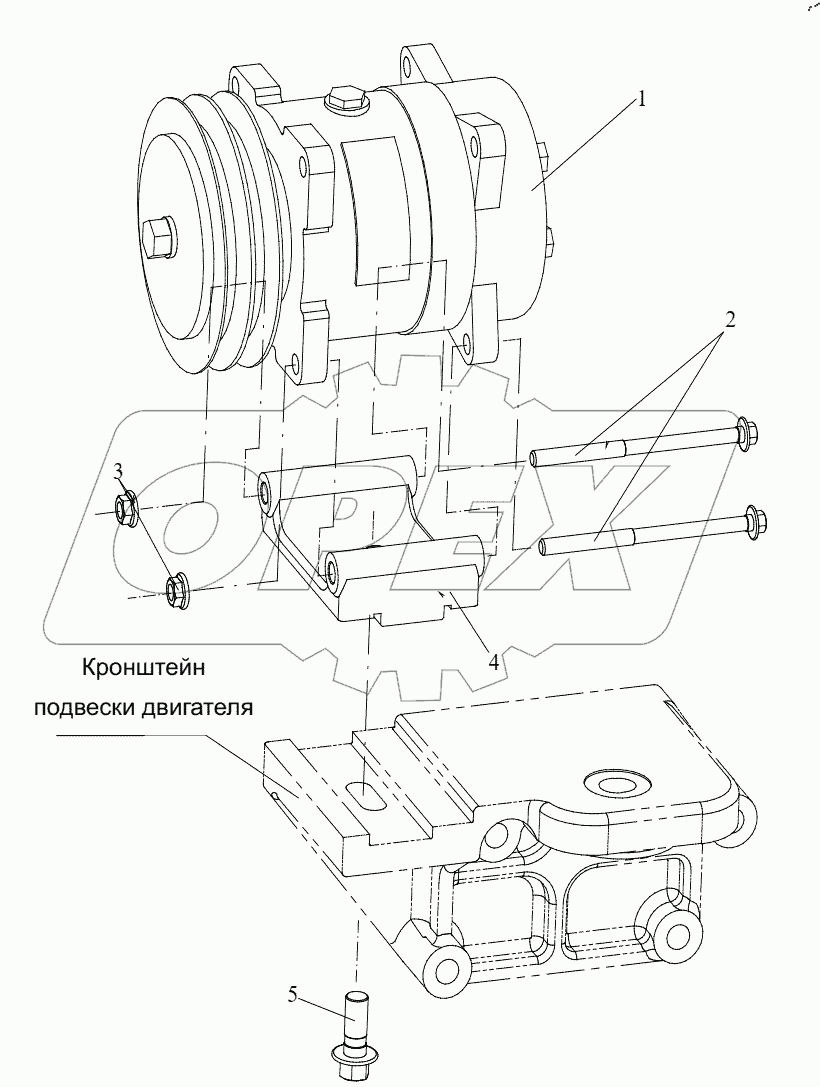  Компрессор с воздушным охлаждением